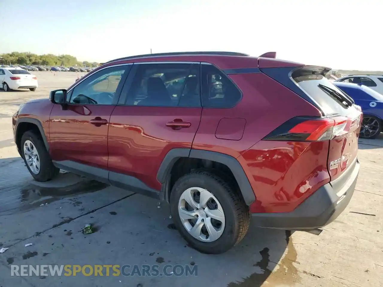 2 Photograph of a damaged car 2T3H1RFV3MW136549 TOYOTA RAV4 2021