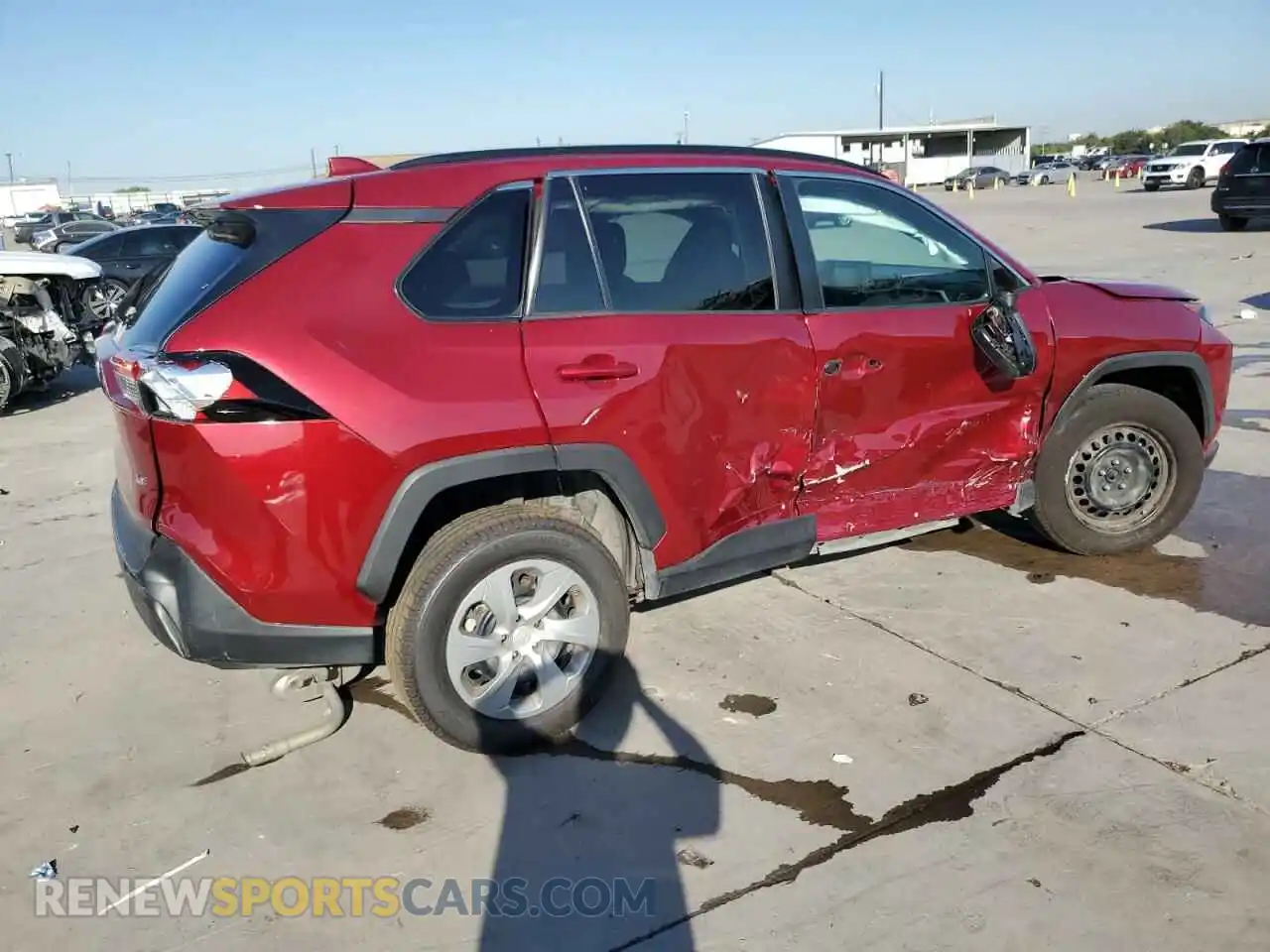 3 Photograph of a damaged car 2T3H1RFV3MW136549 TOYOTA RAV4 2021