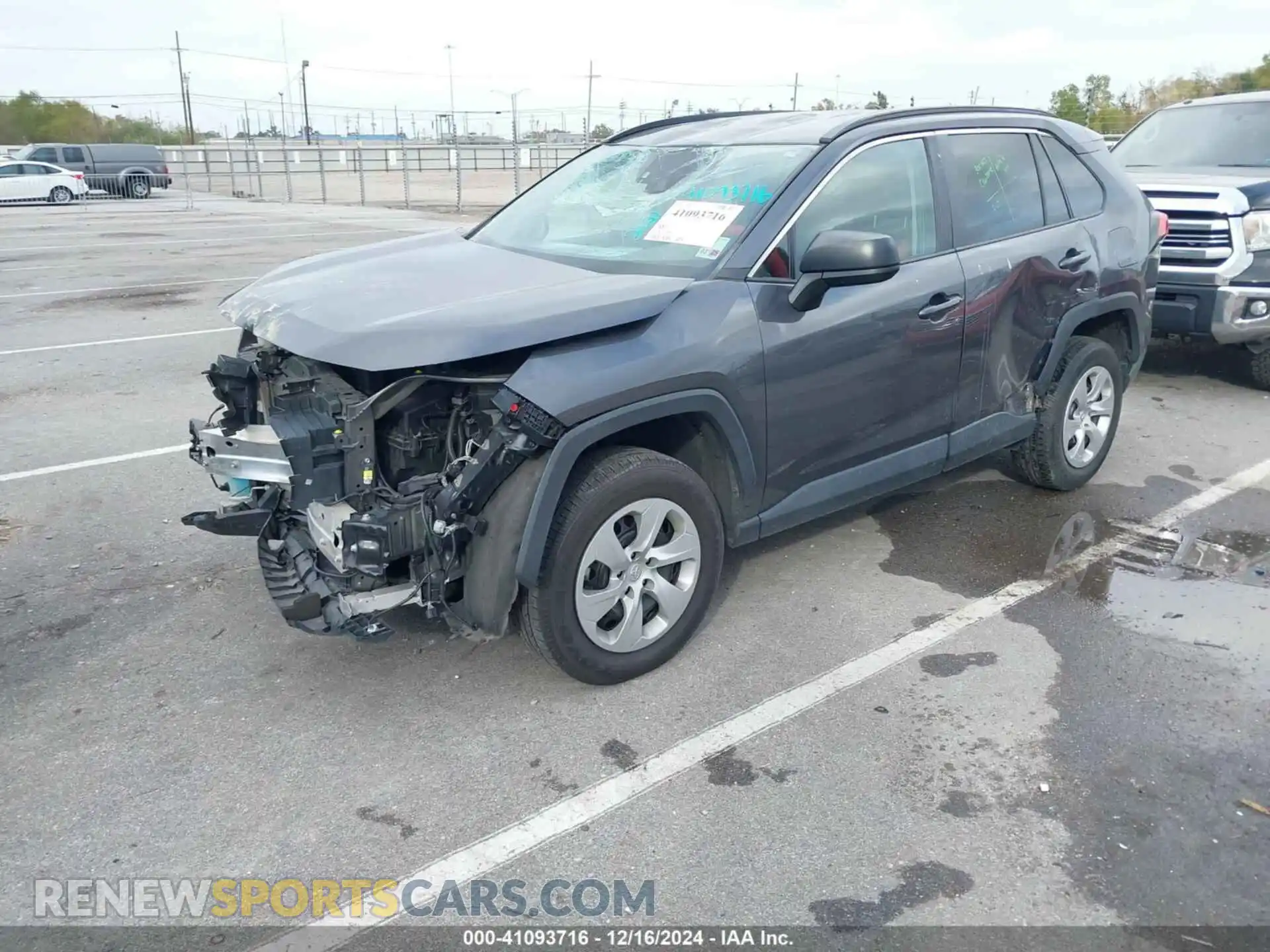 2 Photograph of a damaged car 2T3H1RFV3MW142741 TOYOTA RAV4 2021