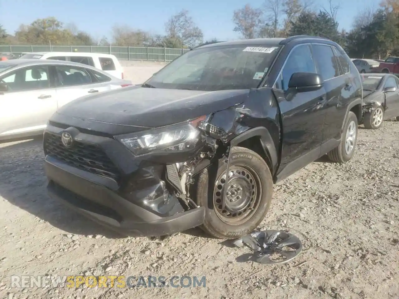 2 Photograph of a damaged car 2T3H1RFV3MW143002 TOYOTA RAV4 2021
