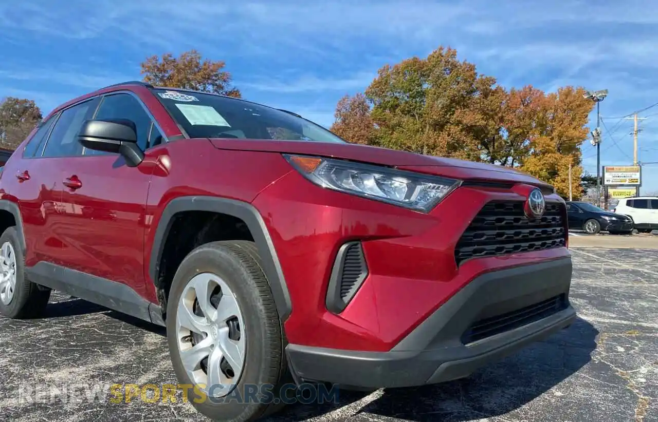 1 Photograph of a damaged car 2T3H1RFV3MW144067 TOYOTA RAV4 2021