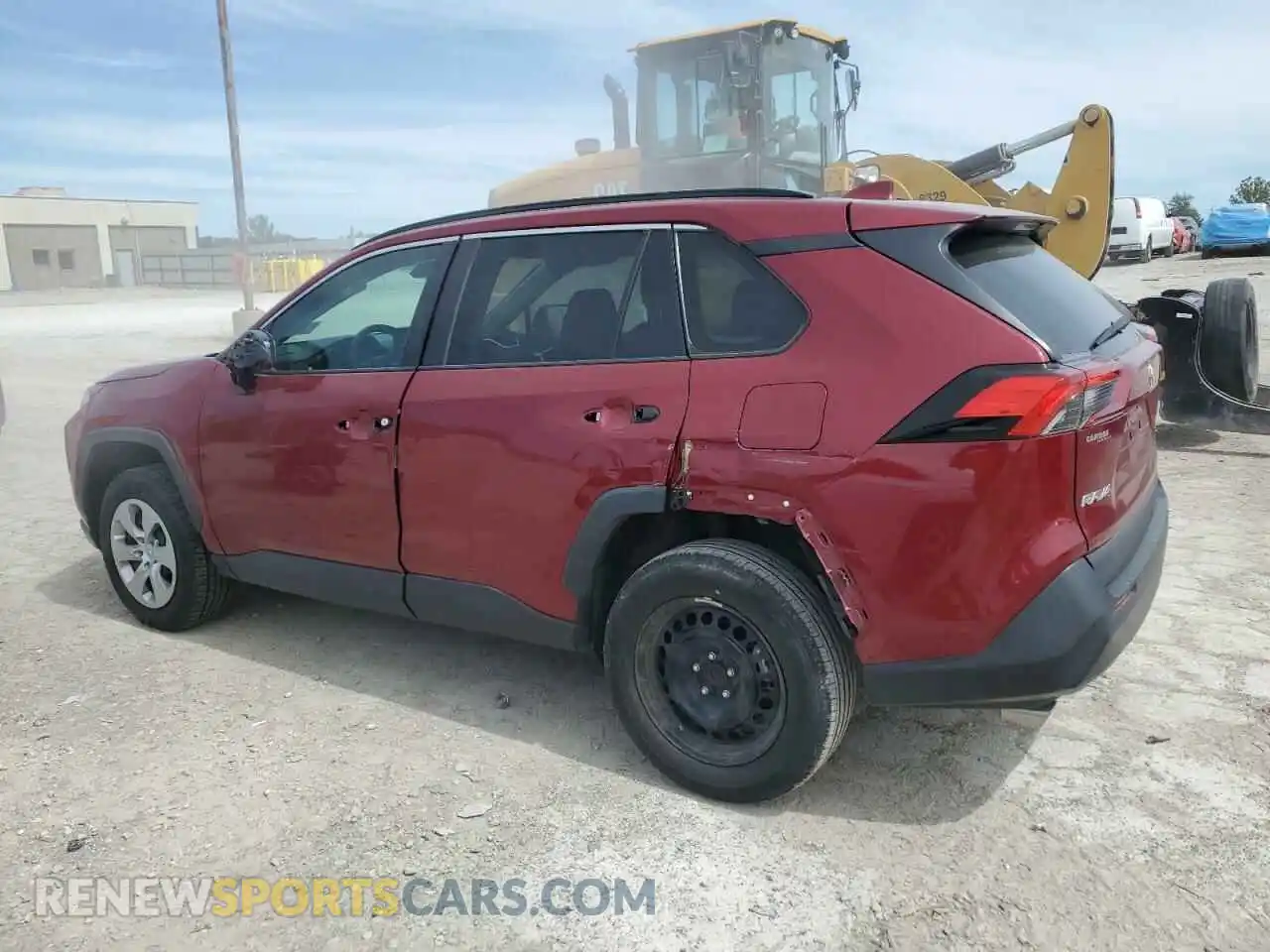 2 Photograph of a damaged car 2T3H1RFV3MW144750 TOYOTA RAV4 2021