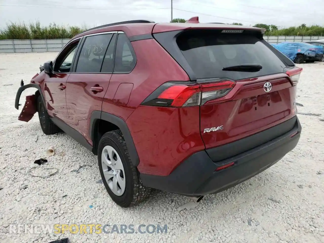 3 Photograph of a damaged car 2T3H1RFV3MW156798 TOYOTA RAV4 2021