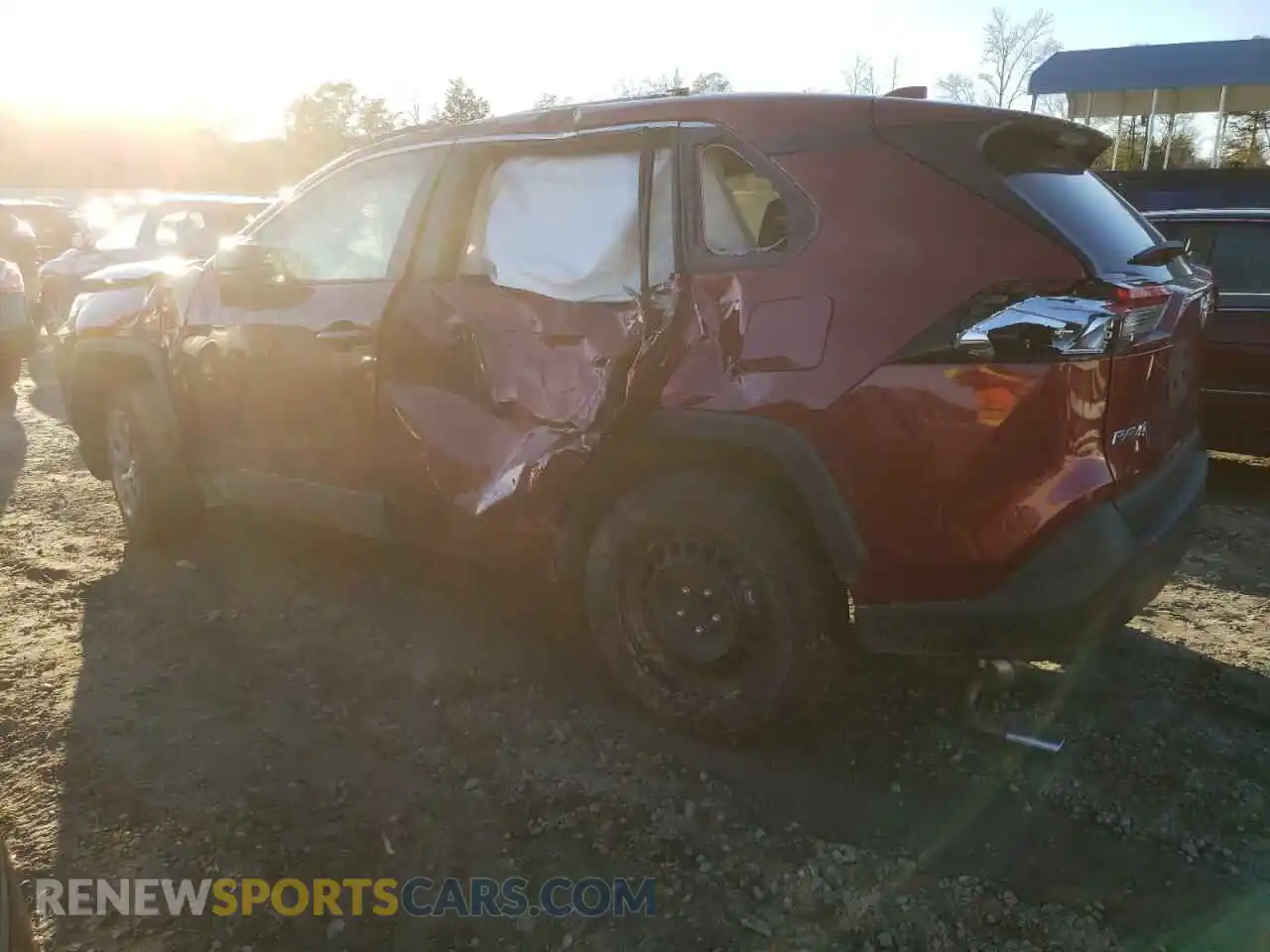 2 Photograph of a damaged car 2T3H1RFV3MW162746 TOYOTA RAV4 2021
