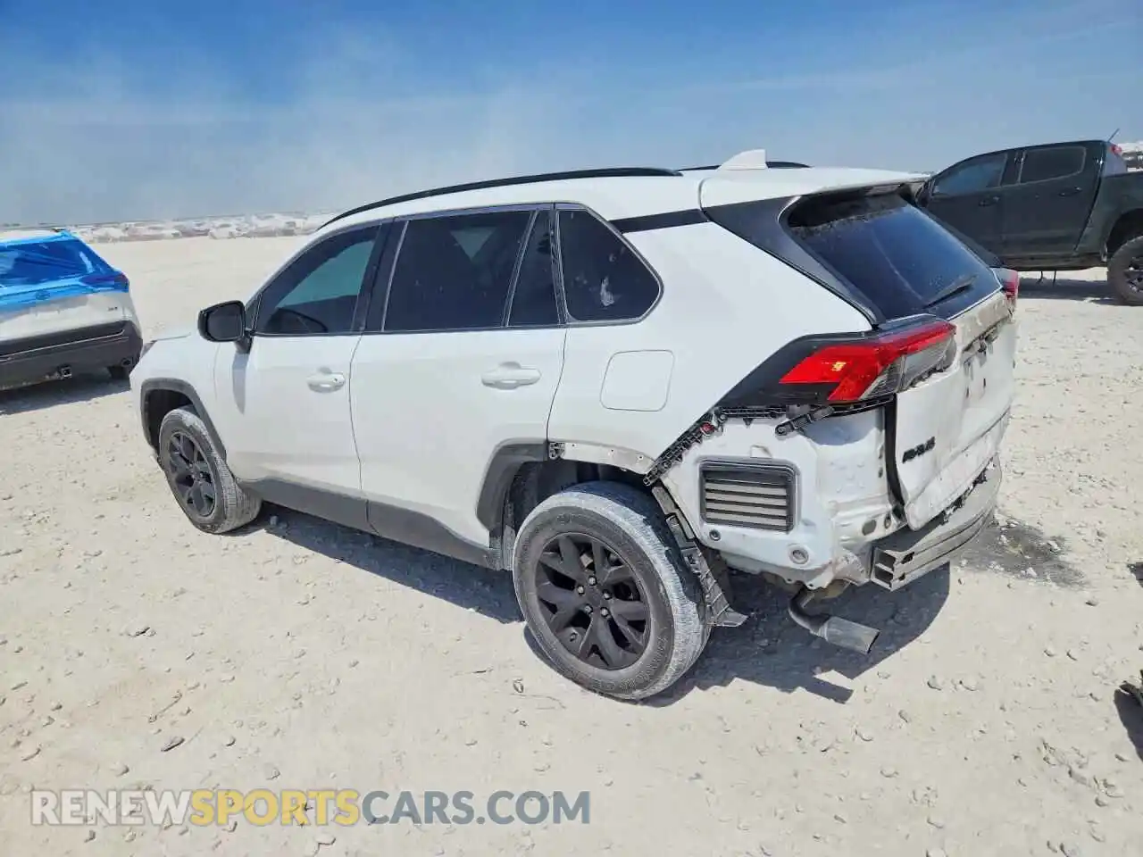 2 Photograph of a damaged car 2T3H1RFV3MW167509 TOYOTA RAV4 2021