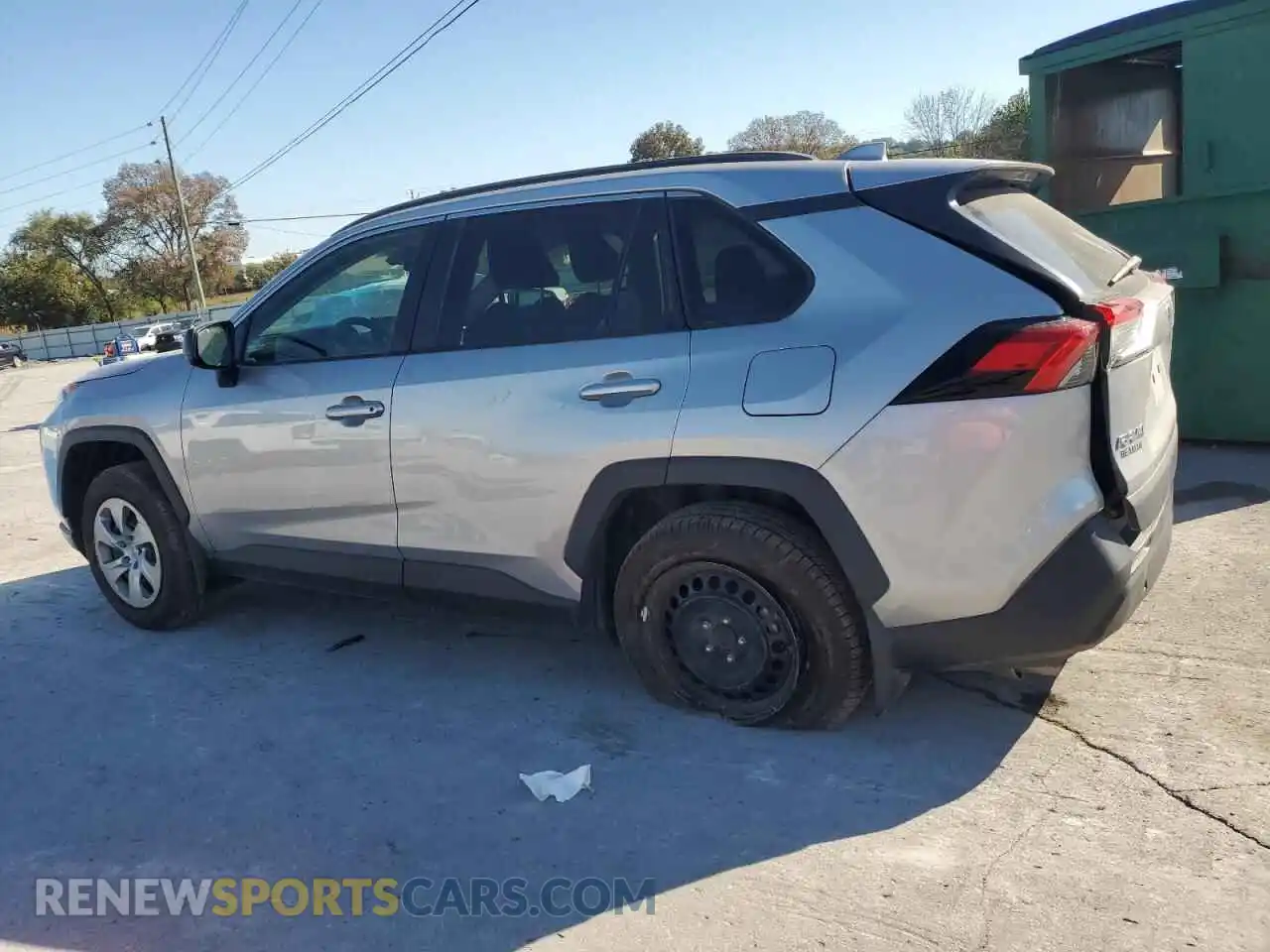 2 Photograph of a damaged car 2T3H1RFV4MC097536 TOYOTA RAV4 2021