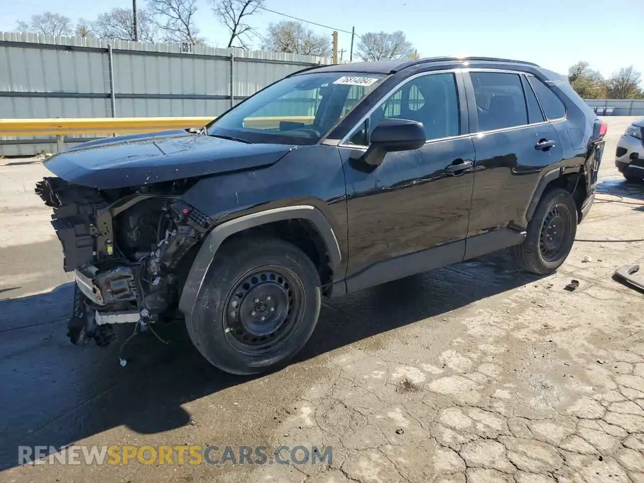 1 Photograph of a damaged car 2T3H1RFV4MC100743 TOYOTA RAV4 2021