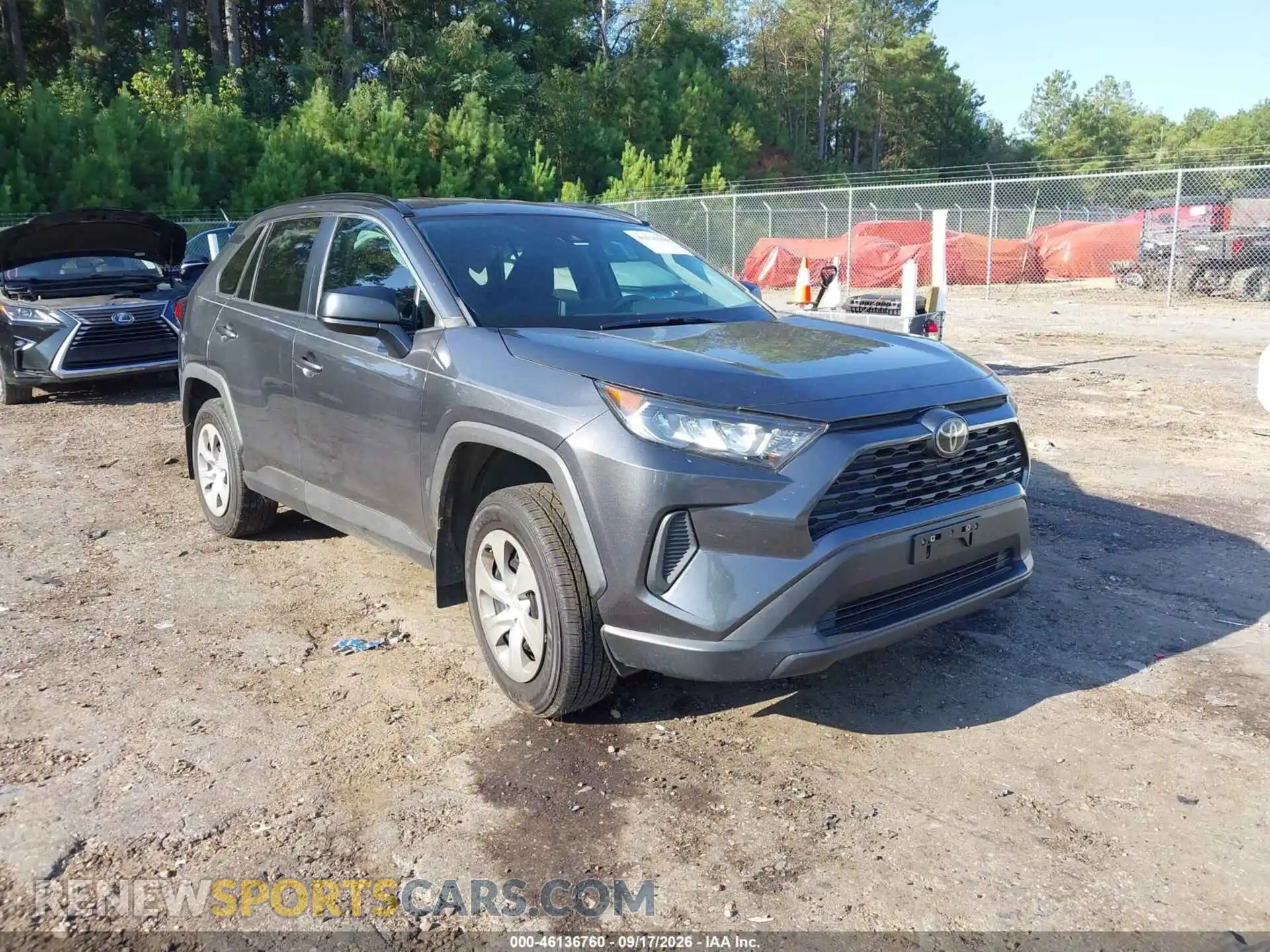 1 Photograph of a damaged car 2T3H1RFV4MC102024 TOYOTA RAV4 2021