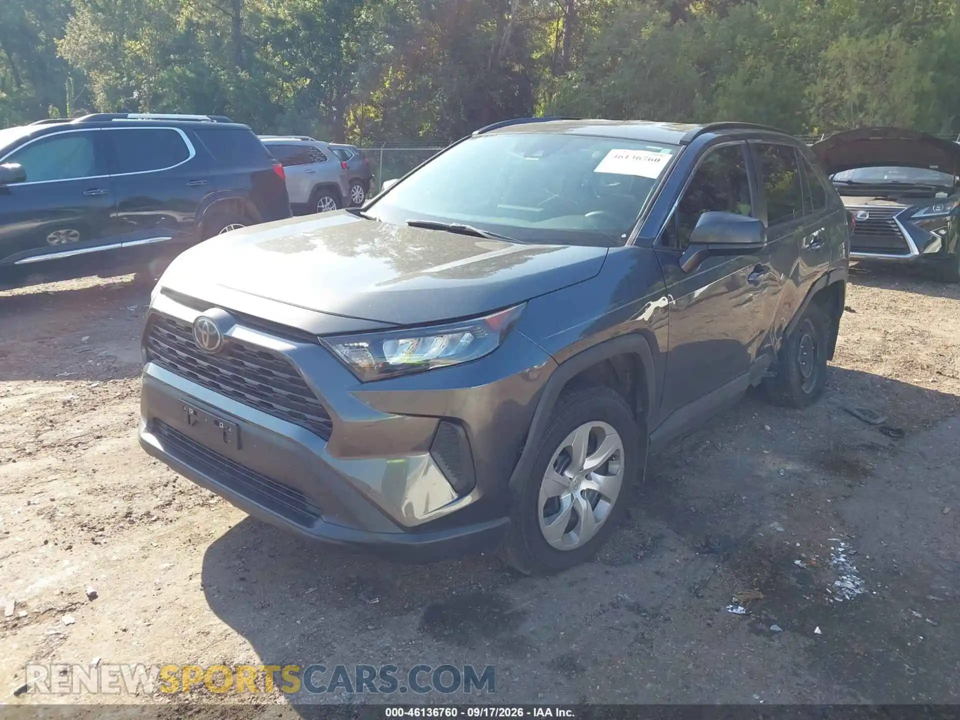 2 Photograph of a damaged car 2T3H1RFV4MC102024 TOYOTA RAV4 2021