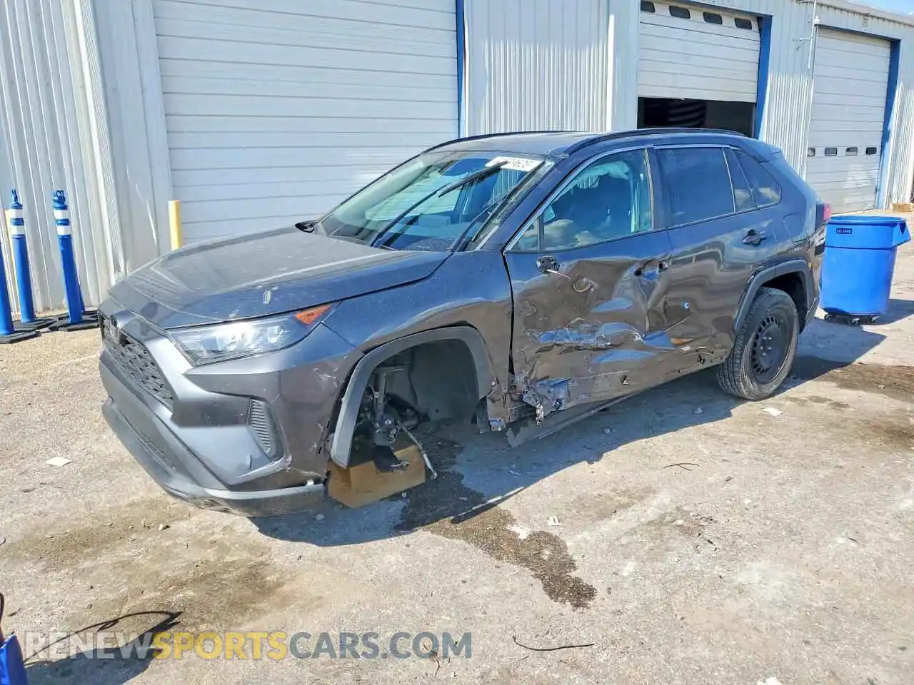 1 Фотография поврежденного автомобиля 2T3H1RFV4MC110088 TOYOTA RAV4 2021