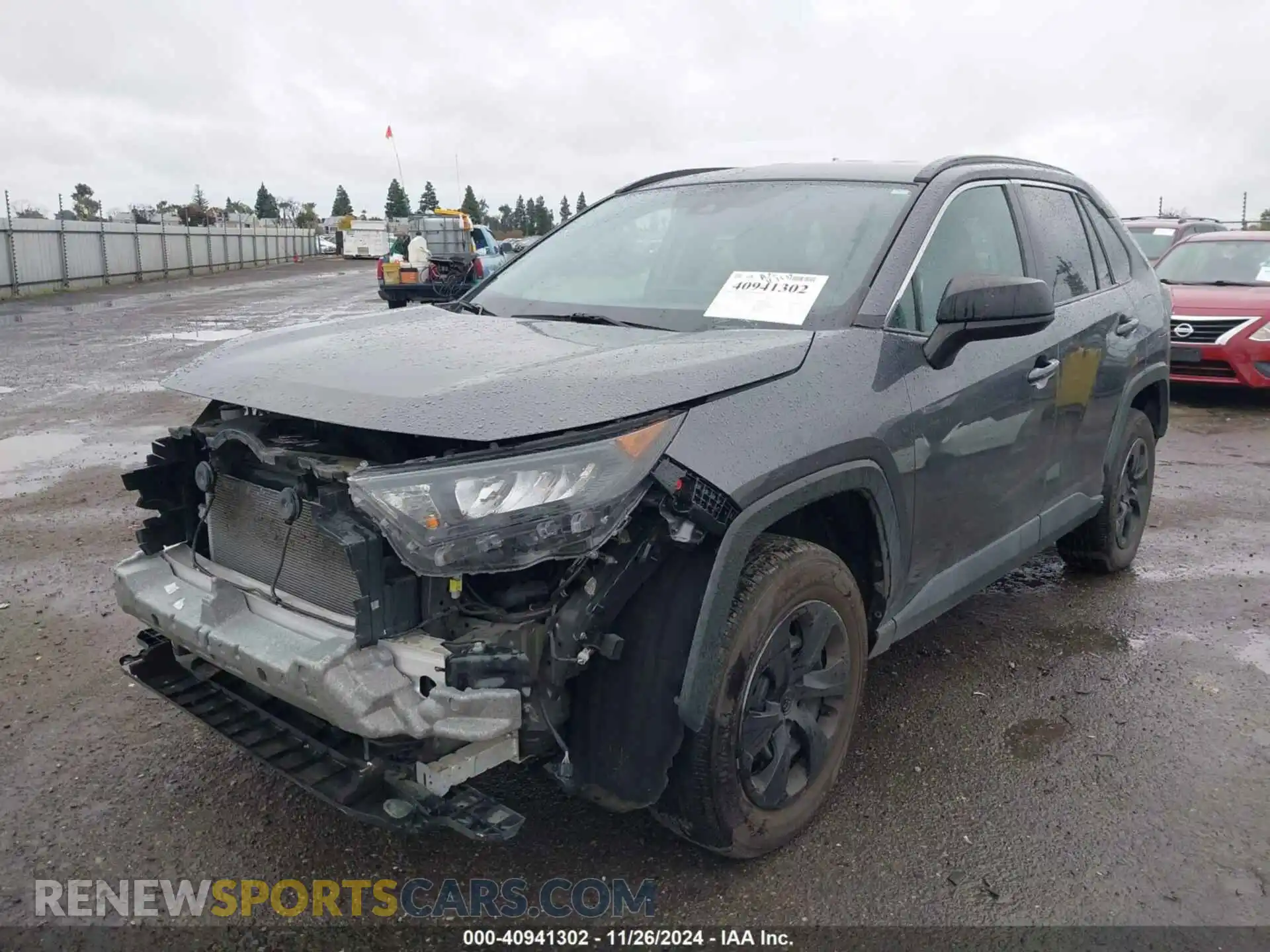 2 Photograph of a damaged car 2T3H1RFV4MC112150 TOYOTA RAV4 2021