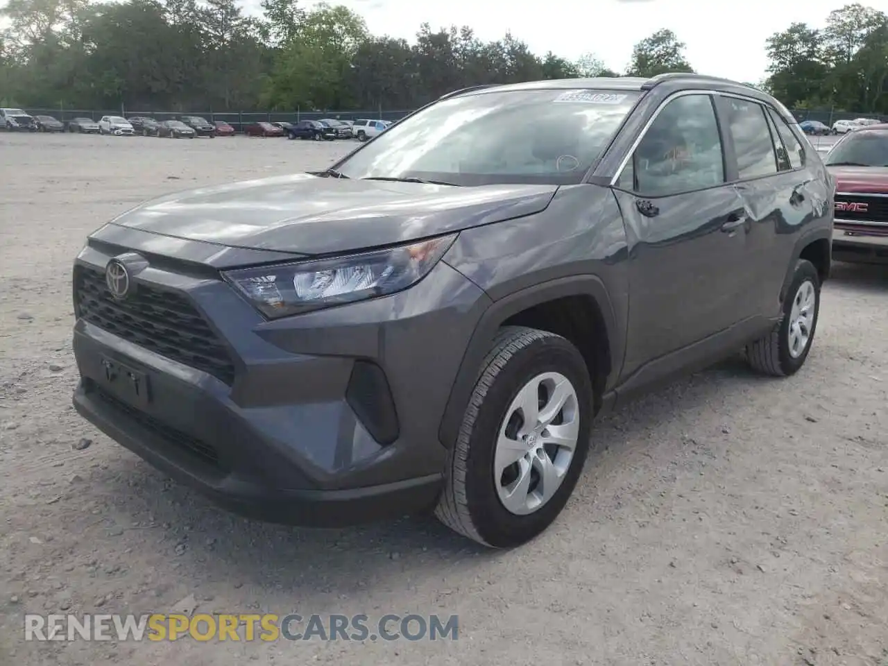 2 Photograph of a damaged car 2T3H1RFV4MW151299 TOYOTA RAV4 2021
