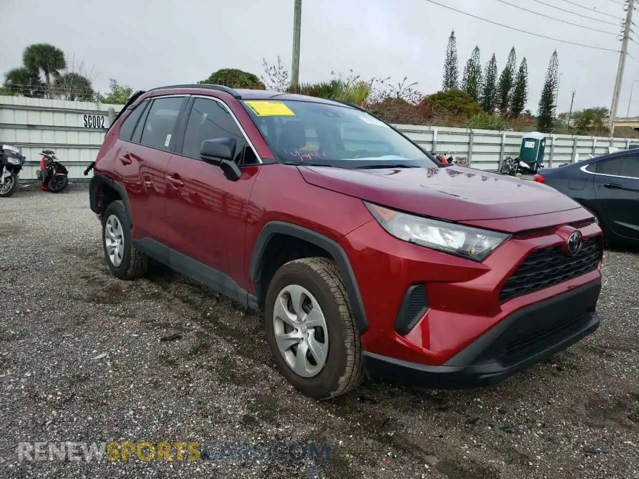 1 fotografías del automóvil dañado 2T3H1RFV4MW162450 TOYOTA RAV4 2021