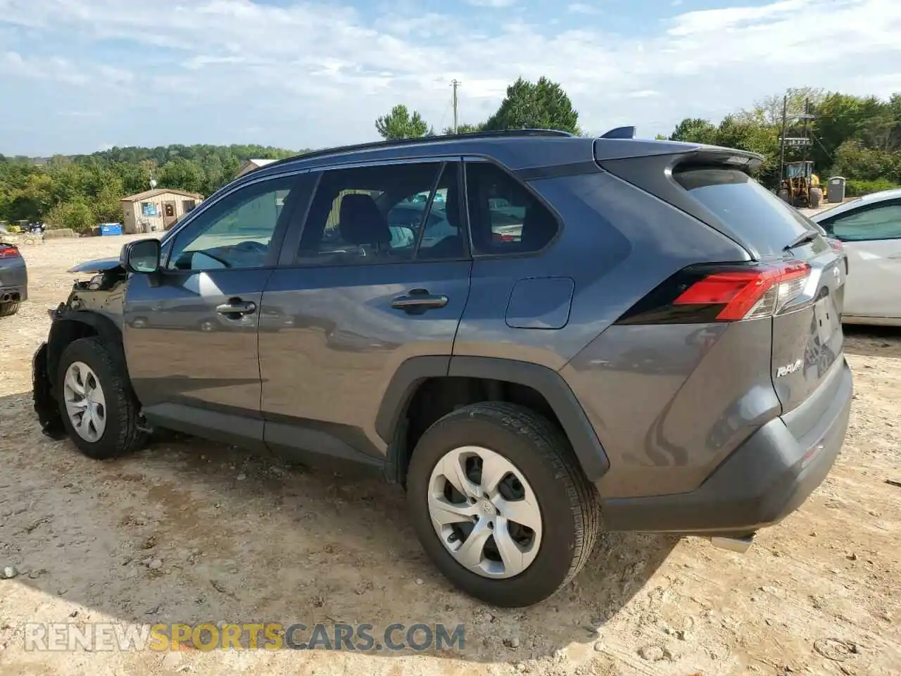 2 Photograph of a damaged car 2T3H1RFV5MC111606 TOYOTA RAV4 2021