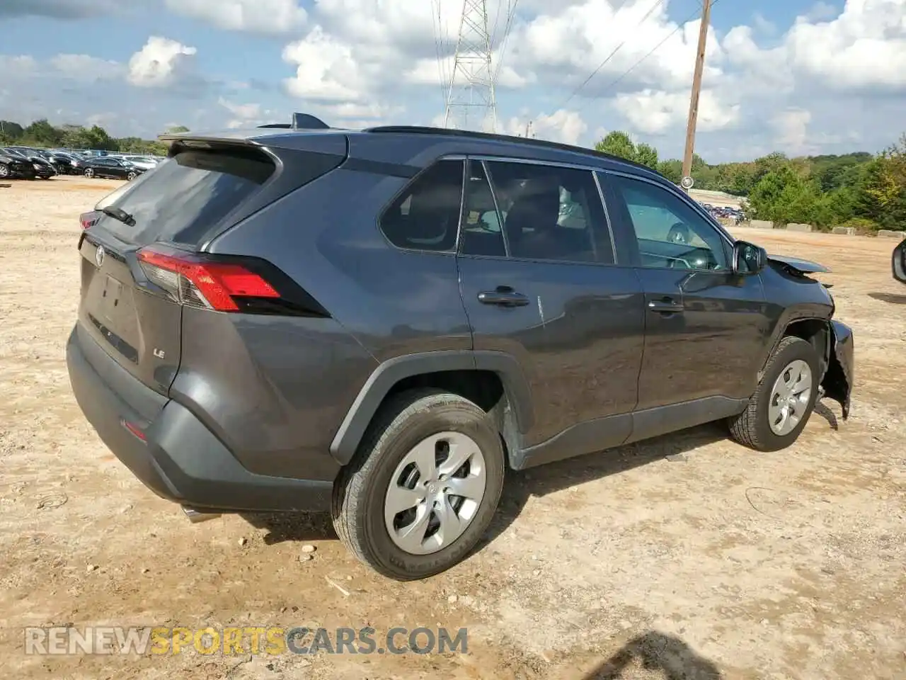 3 Photograph of a damaged car 2T3H1RFV5MC111606 TOYOTA RAV4 2021