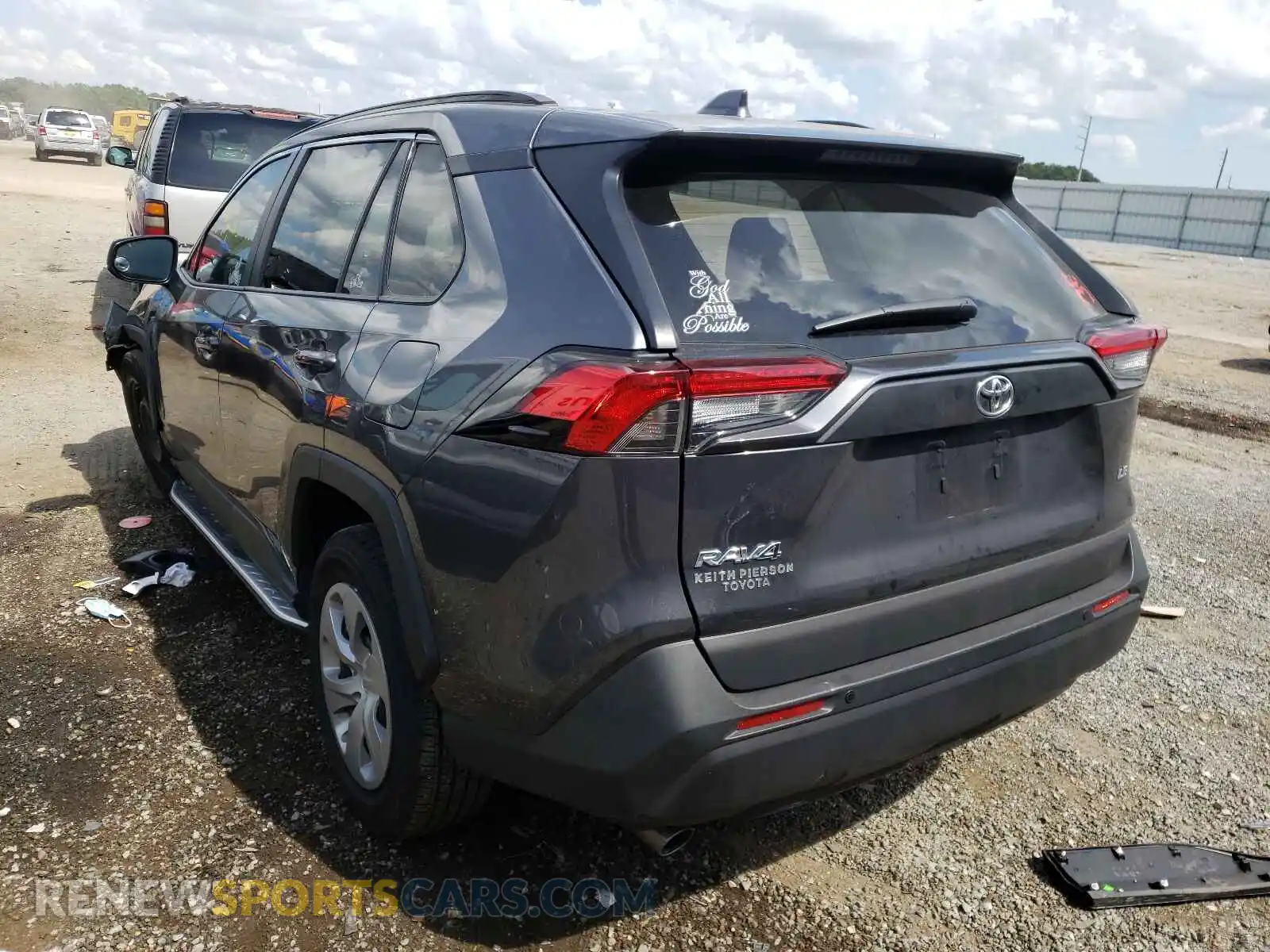 3 Photograph of a damaged car 2T3H1RFV5MC117020 TOYOTA RAV4 2021
