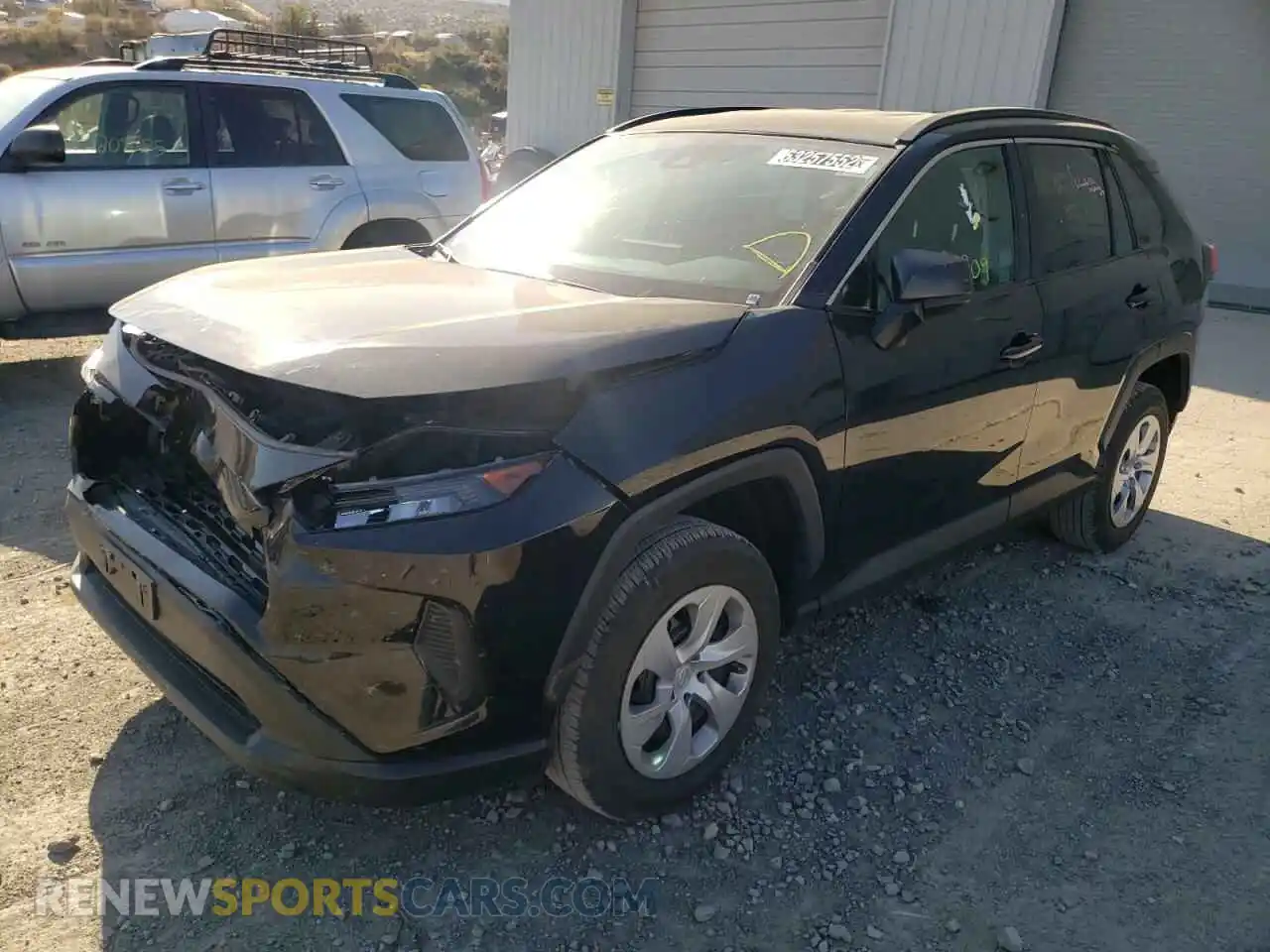 2 Photograph of a damaged car 2T3H1RFV5MC120144 TOYOTA RAV4 2021