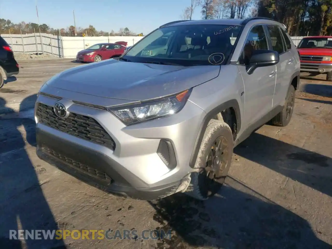2 fotografías del automóvil dañado 2T3H1RFV5MC146159 TOYOTA RAV4 2021