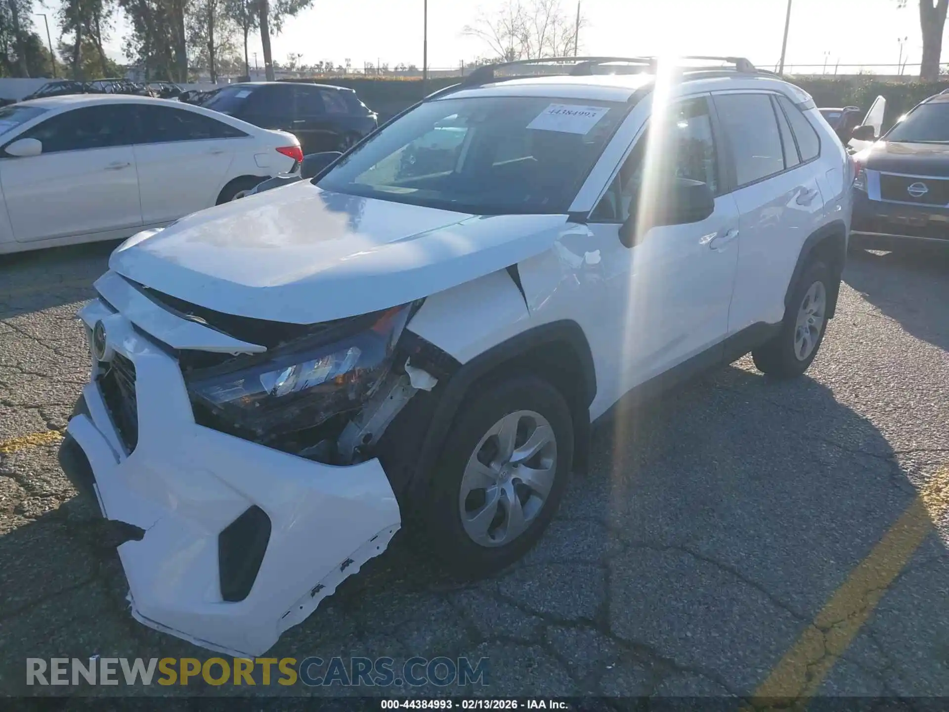 2 Photograph of a damaged car 2T3H1RFV5MC164418 TOYOTA RAV4 2021