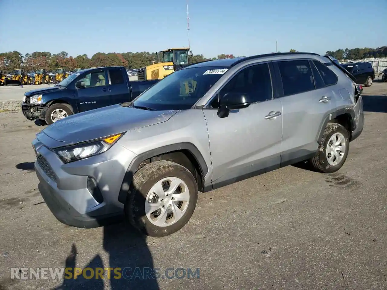 1 Photograph of a damaged car 2T3H1RFV5MW127402 TOYOTA RAV4 2021