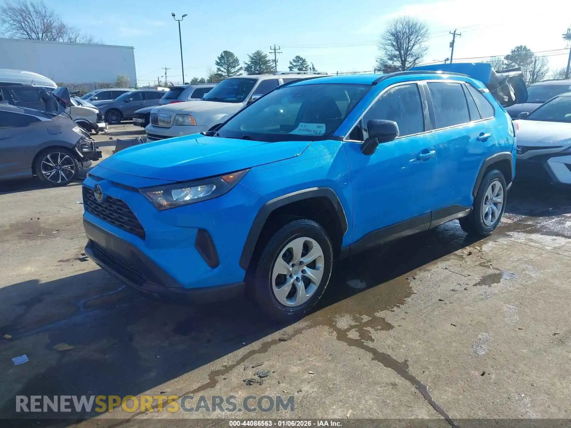 2 Photograph of a damaged car 2T3H1RFV5MW128629 TOYOTA RAV4 2021