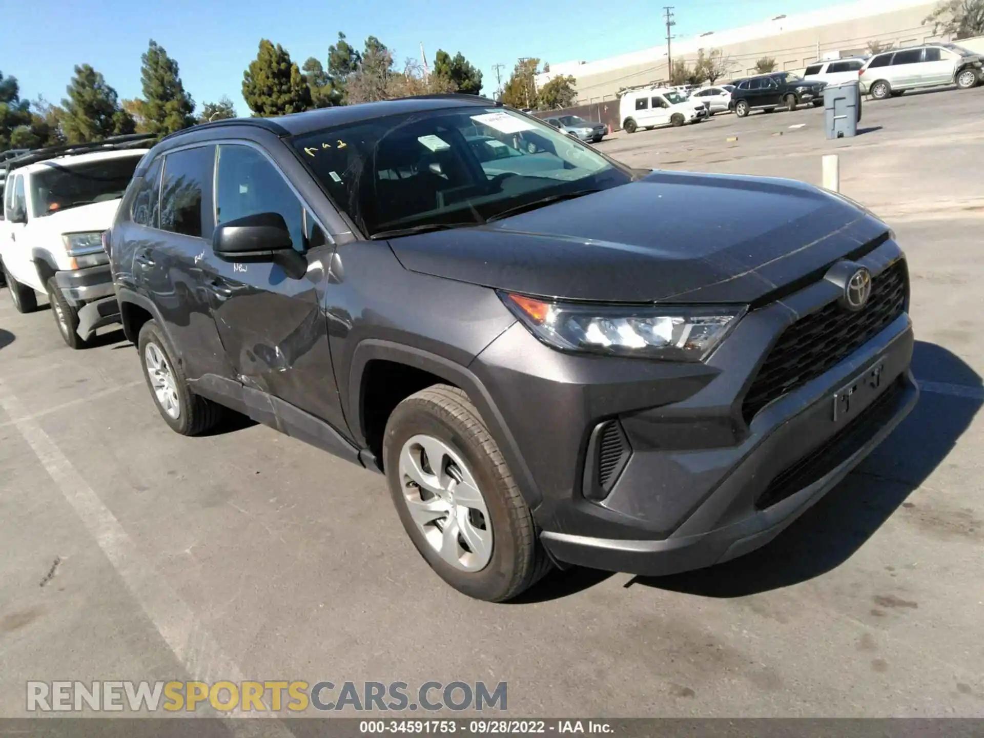 1 fotografías del automóvil dañado 2T3H1RFV5MW150680 TOYOTA RAV4 2021