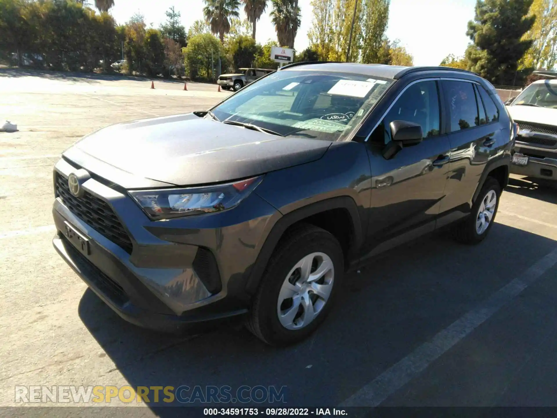 2 fotografías del automóvil dañado 2T3H1RFV5MW150680 TOYOTA RAV4 2021