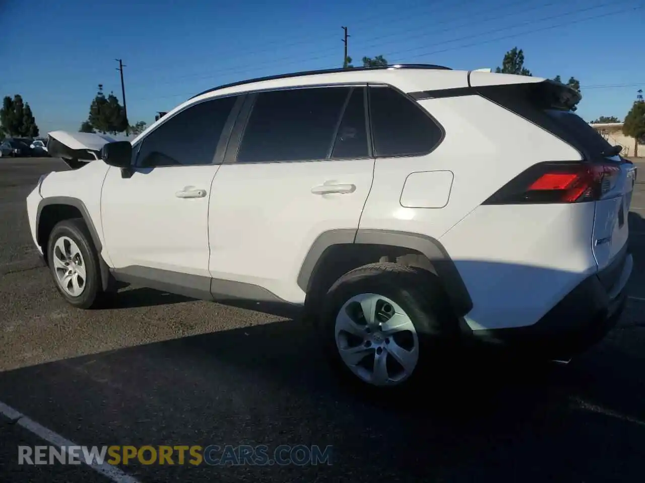 2 Photograph of a damaged car 2T3H1RFV5MW167852 TOYOTA RAV4 2021
