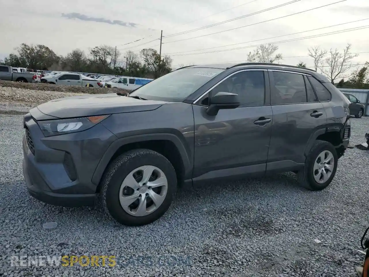 1 Photograph of a damaged car 2T3H1RFV6MC098543 TOYOTA RAV4 2021
