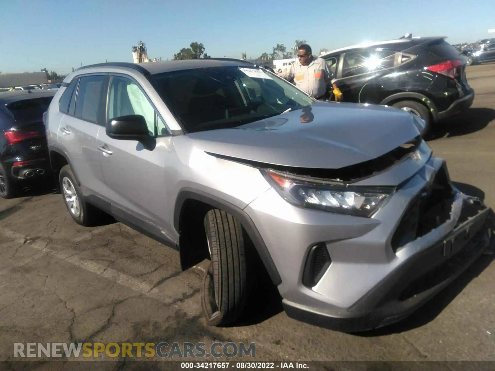 1 Фотография поврежденного автомобиля 2T3H1RFV6MC101070 TOYOTA RAV4 2021