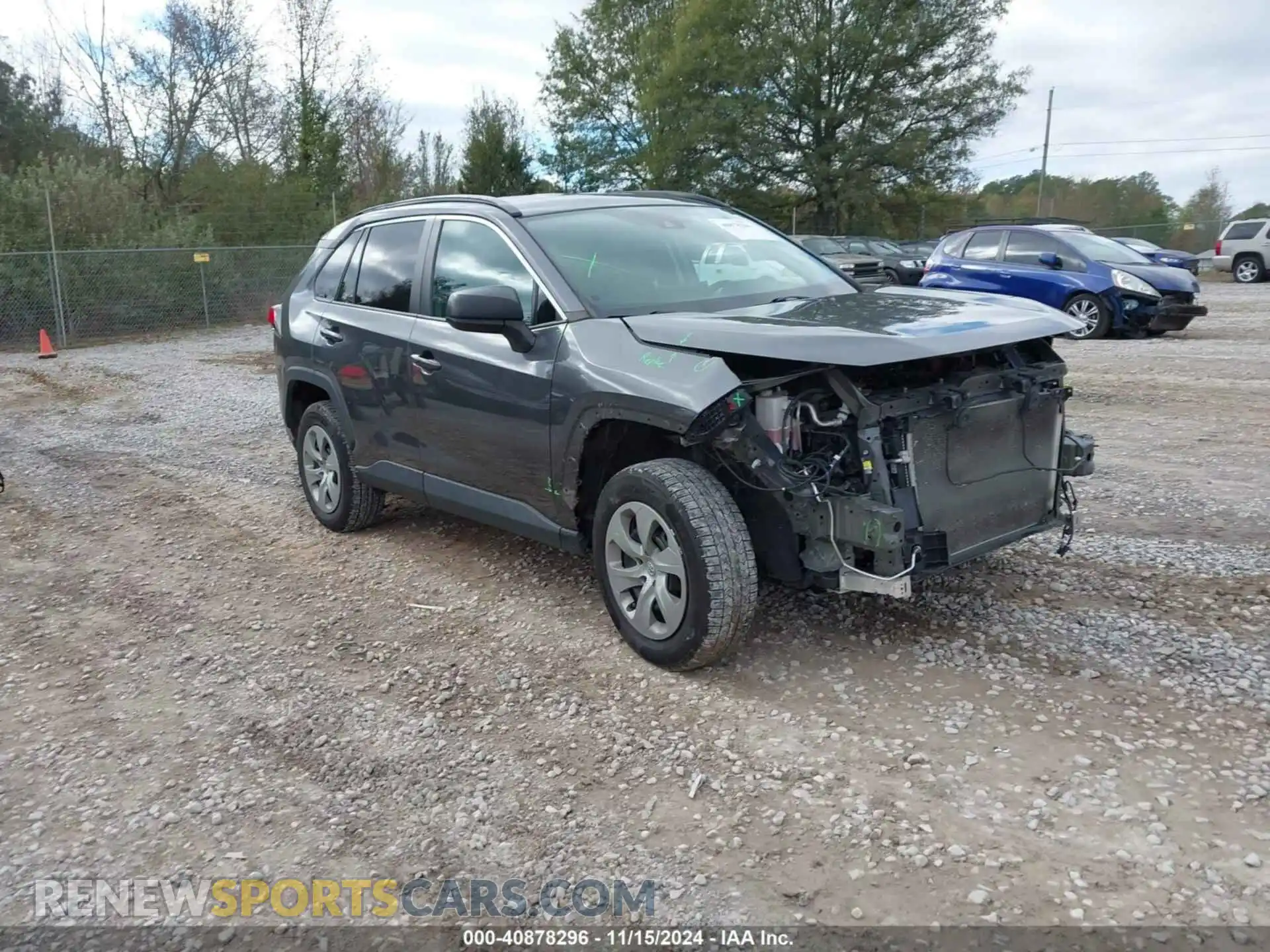 1 Photograph of a damaged car 2T3H1RFV6MC103658 TOYOTA RAV4 2021