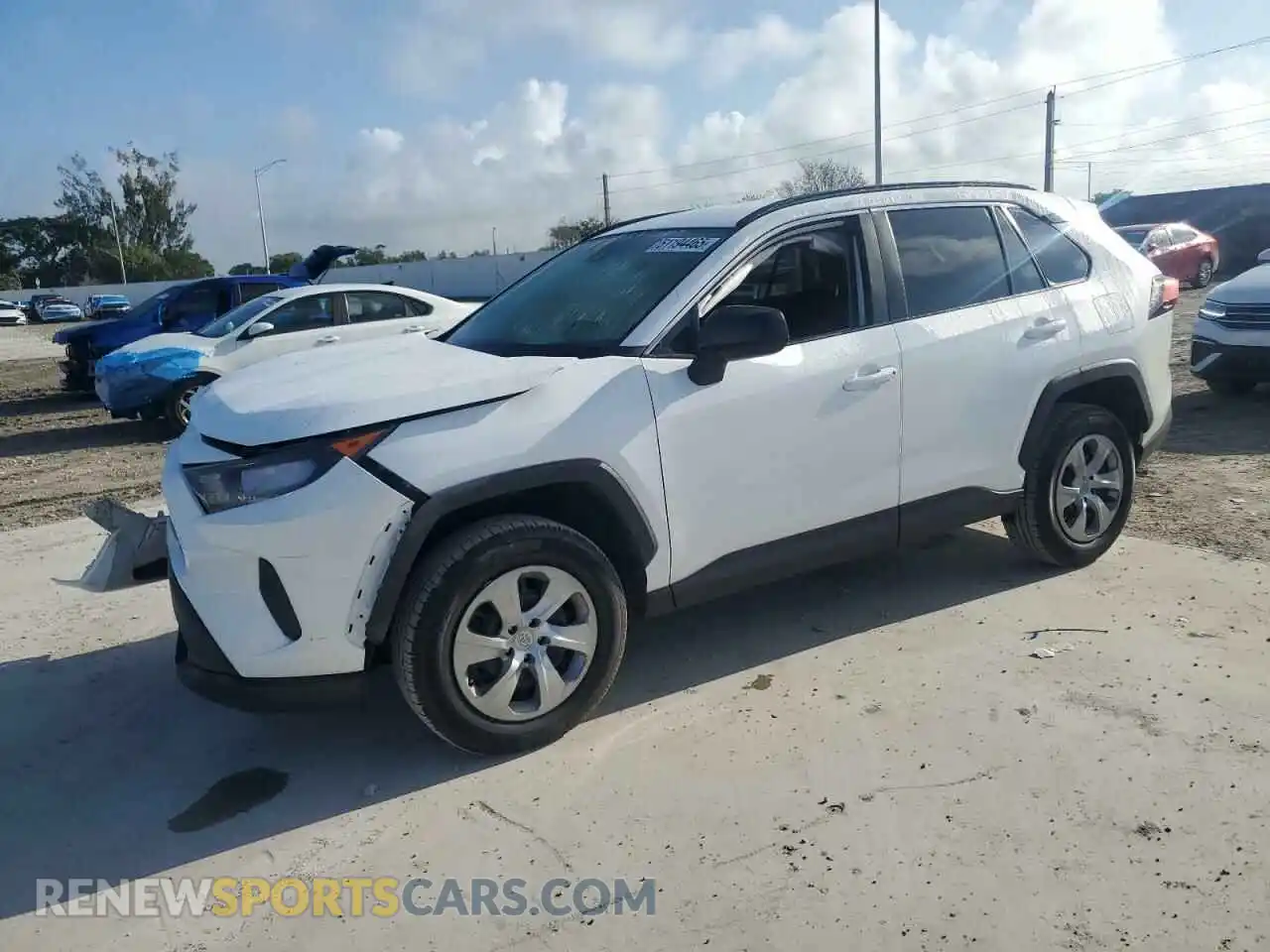 1 fotografías del automóvil dañado 2T3H1RFV6MC116250 TOYOTA RAV4 2021