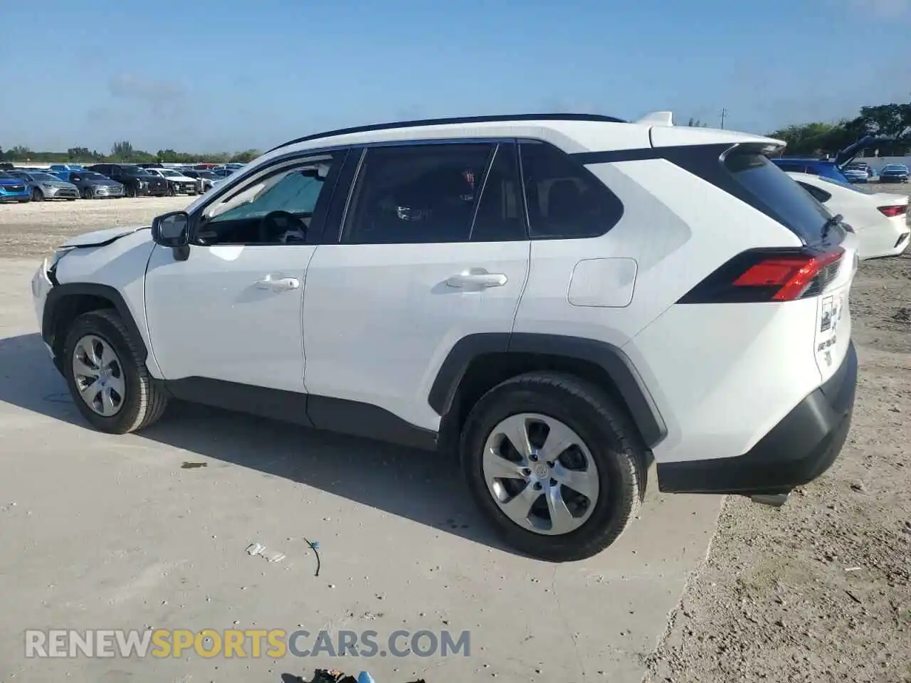 2 fotografías del automóvil dañado 2T3H1RFV6MC116250 TOYOTA RAV4 2021