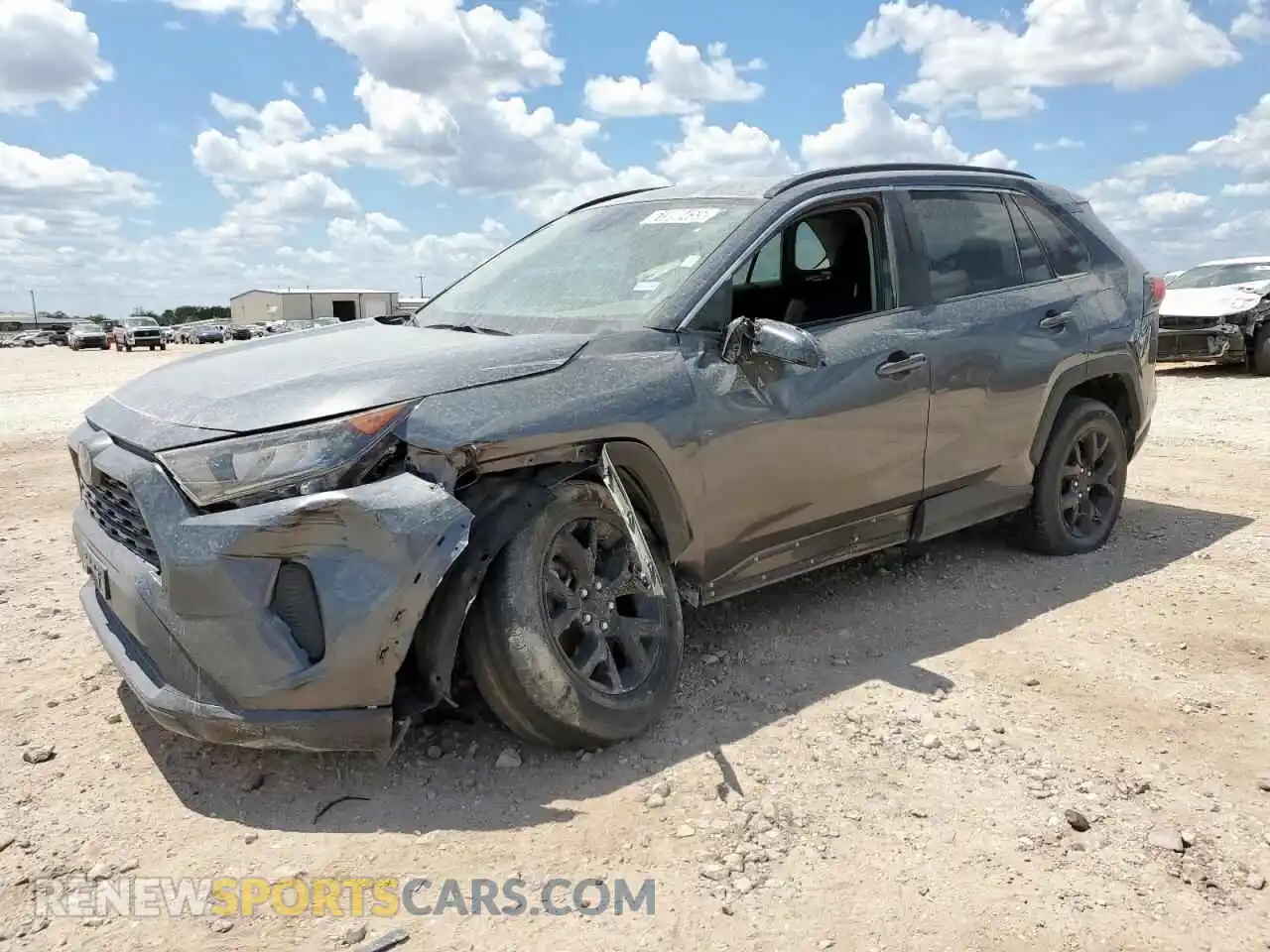 1 Photograph of a damaged car 2T3H1RFV6MC121707 TOYOTA RAV4 2021