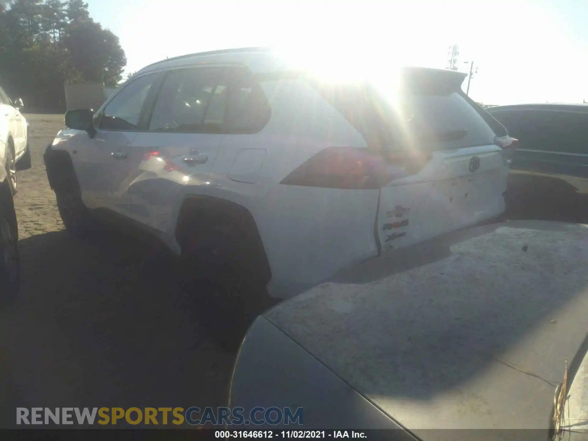 3 Photograph of a damaged car 2T3H1RFV6MC137759 TOYOTA RAV4 2021
