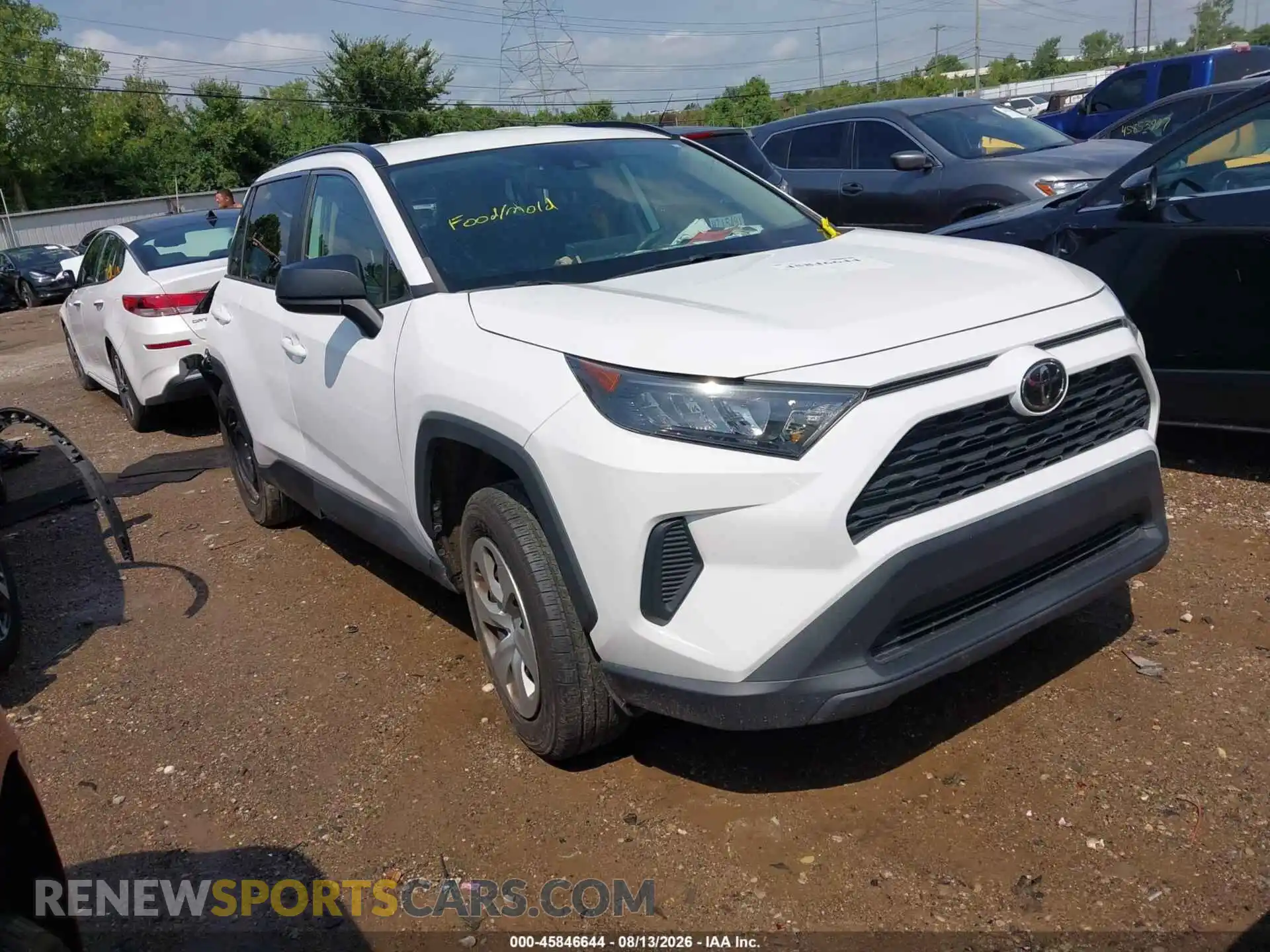 1 Photograph of a damaged car 2T3H1RFV6MC156246 TOYOTA RAV4 2021