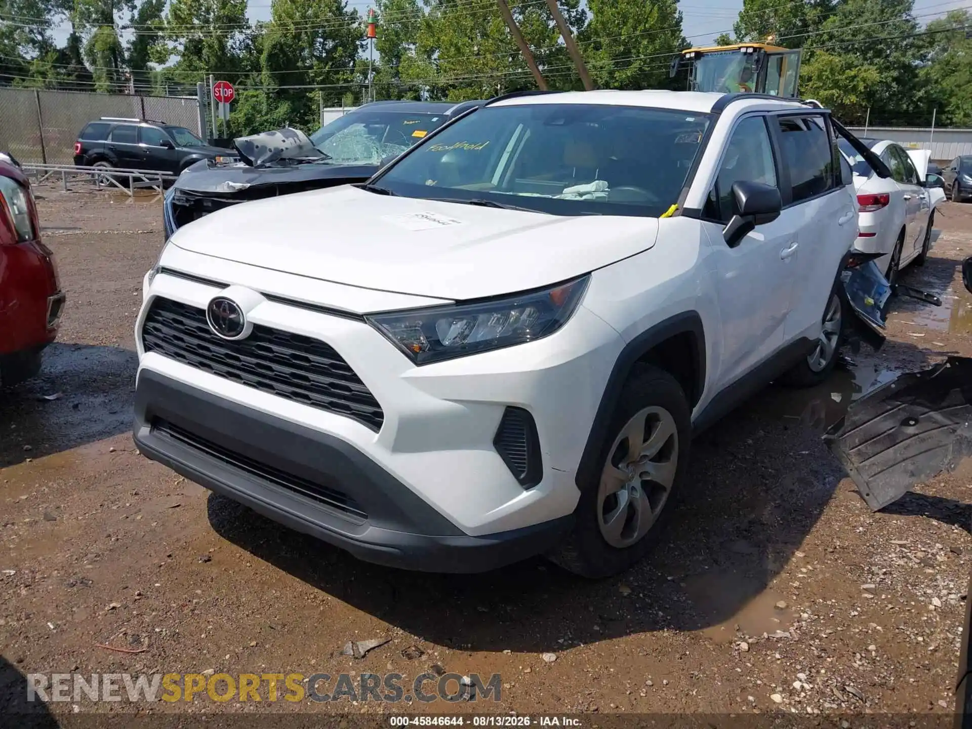 2 Photograph of a damaged car 2T3H1RFV6MC156246 TOYOTA RAV4 2021