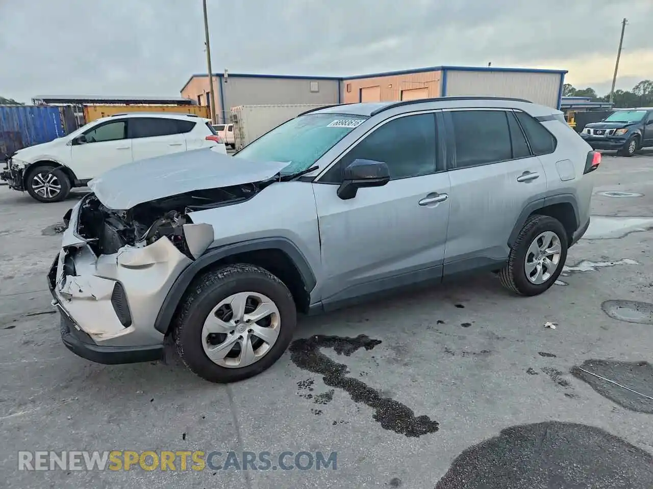 1 Photograph of a damaged car 2T3H1RFV6MW124704 TOYOTA RAV4 2021