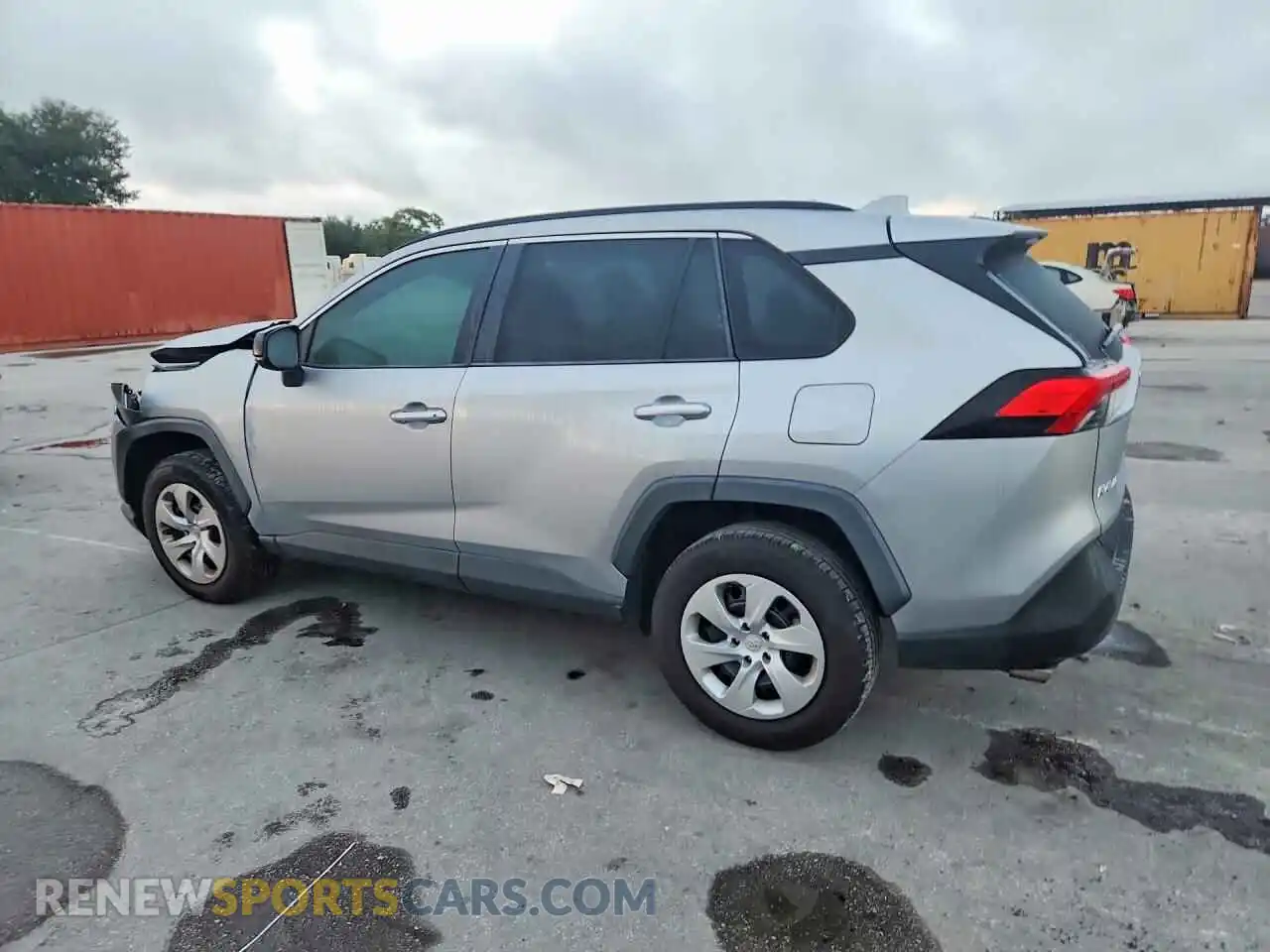 2 Photograph of a damaged car 2T3H1RFV6MW124704 TOYOTA RAV4 2021