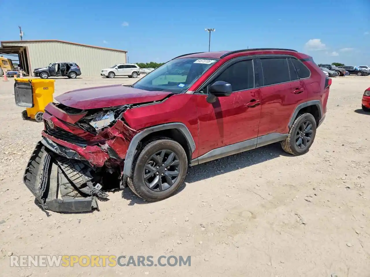 1 Фотография поврежденного автомобиля 2T3H1RFV6MW136836 TOYOTA RAV4 2021