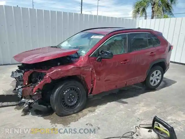 1 Photograph of a damaged car 2T3H1RFV6MW164135 TOYOTA RAV4 2021