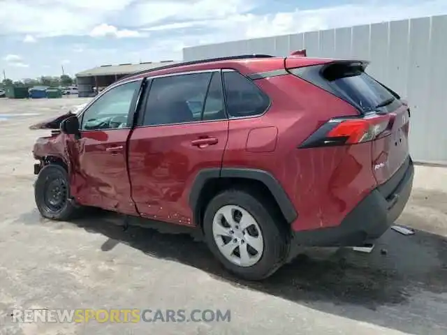 2 Photograph of a damaged car 2T3H1RFV6MW164135 TOYOTA RAV4 2021