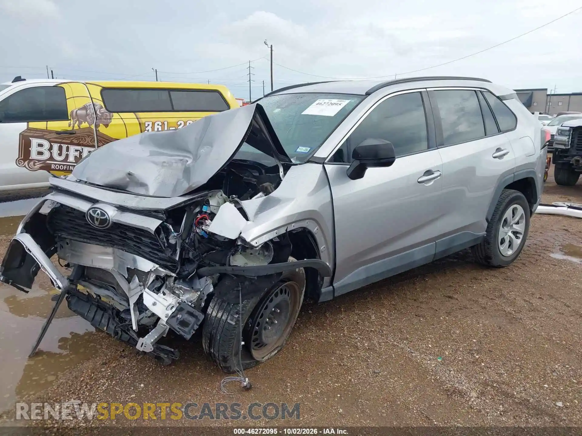 2 Photograph of a damaged car 2T3H1RFV7MC092363 TOYOTA RAV4 2021