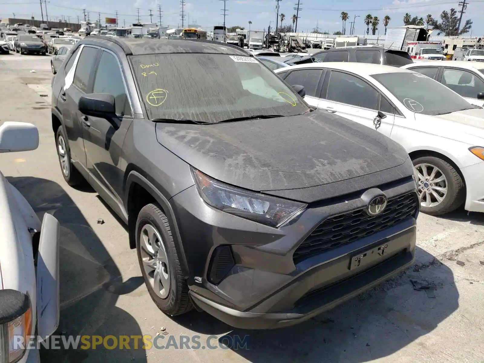 1 Photograph of a damaged car 2T3H1RFV7MC094307 TOYOTA RAV4 2021