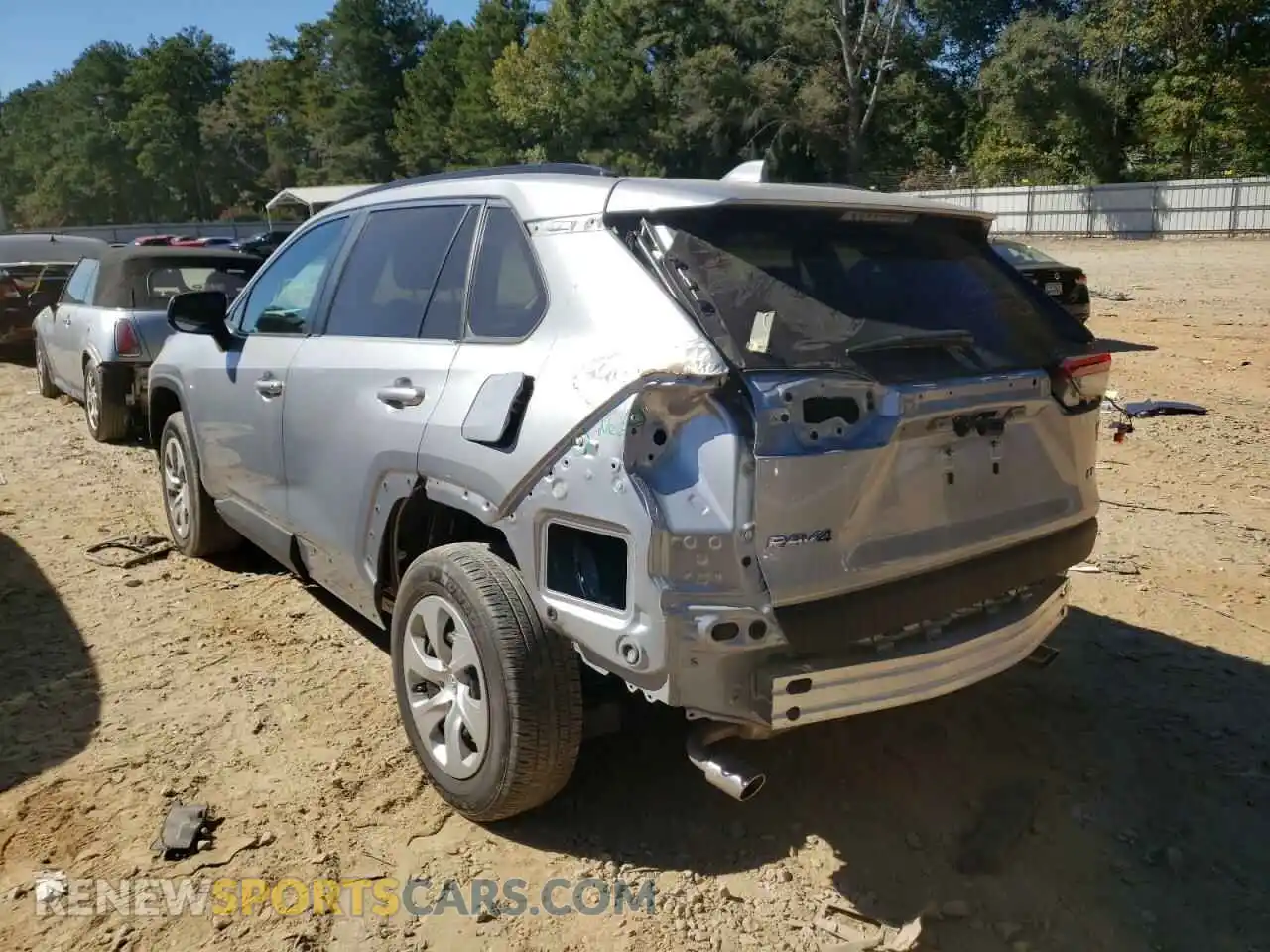 3 Photograph of a damaged car 2T3H1RFV7MC094601 TOYOTA RAV4 2021