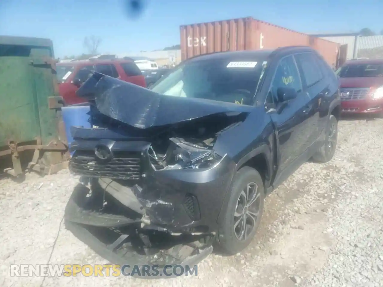 2 Photograph of a damaged car 2T3H1RFV7MC103992 TOYOTA RAV4 2021