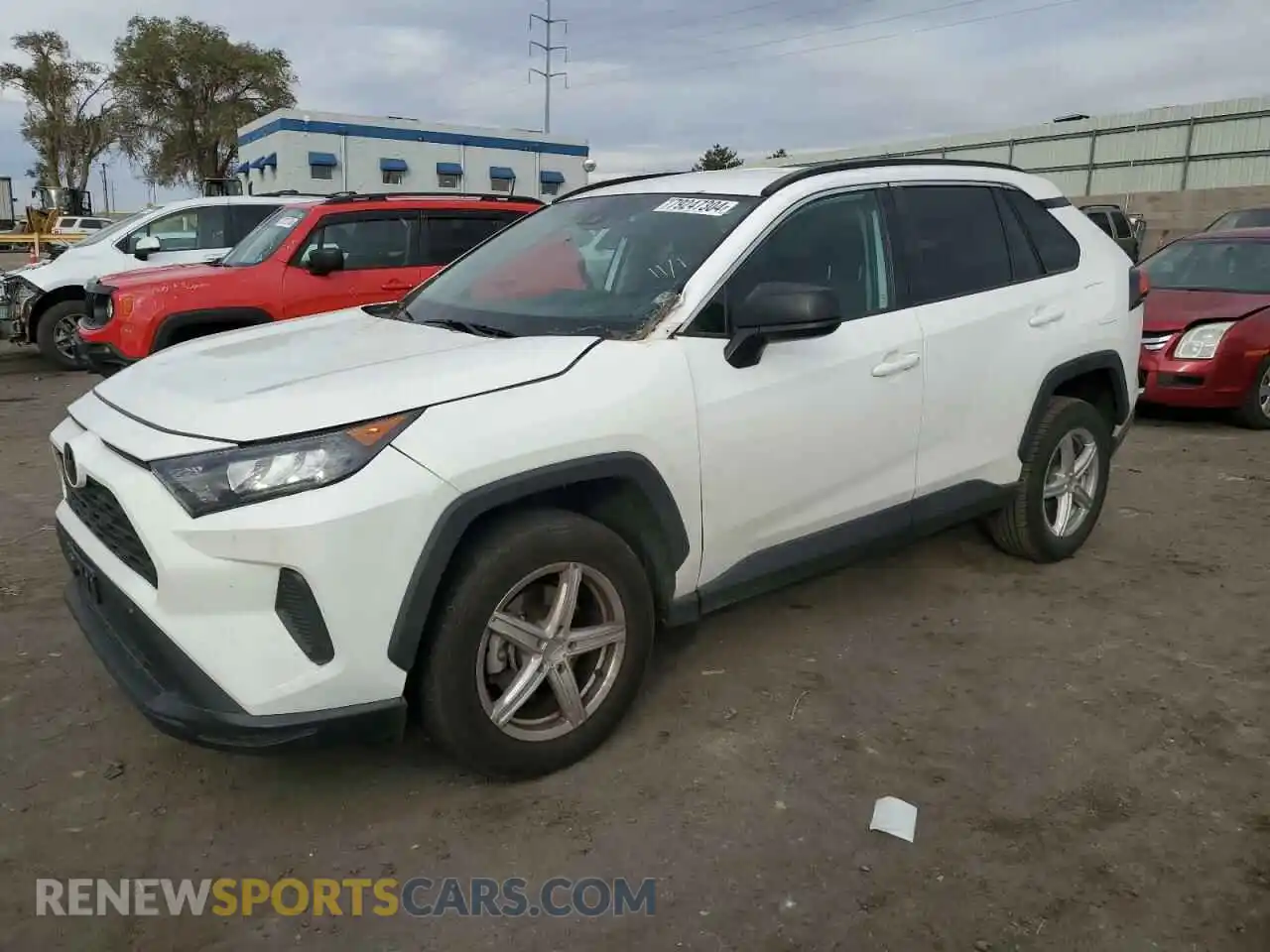 1 Photograph of a damaged car 2T3H1RFV7MC113535 TOYOTA RAV4 2021