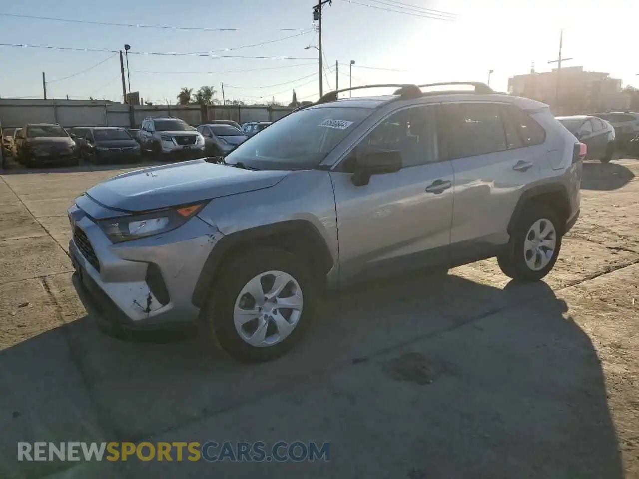 1 Photograph of a damaged car 2T3H1RFV7MC115740 TOYOTA RAV4 2021