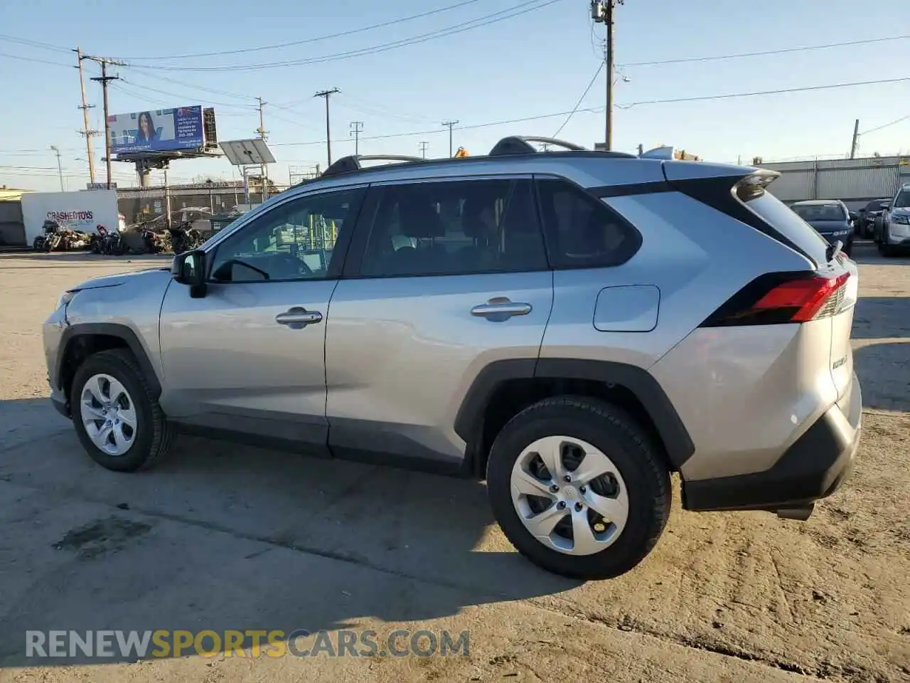 2 Photograph of a damaged car 2T3H1RFV7MC115740 TOYOTA RAV4 2021