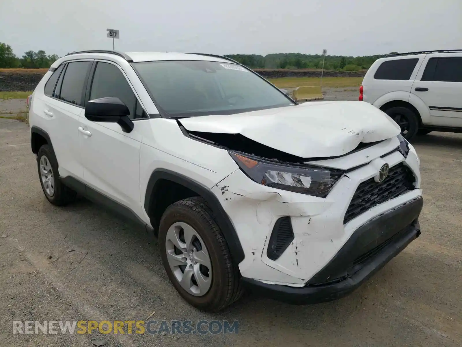 1 Photograph of a damaged car 2T3H1RFV7MC115849 TOYOTA RAV4 2021